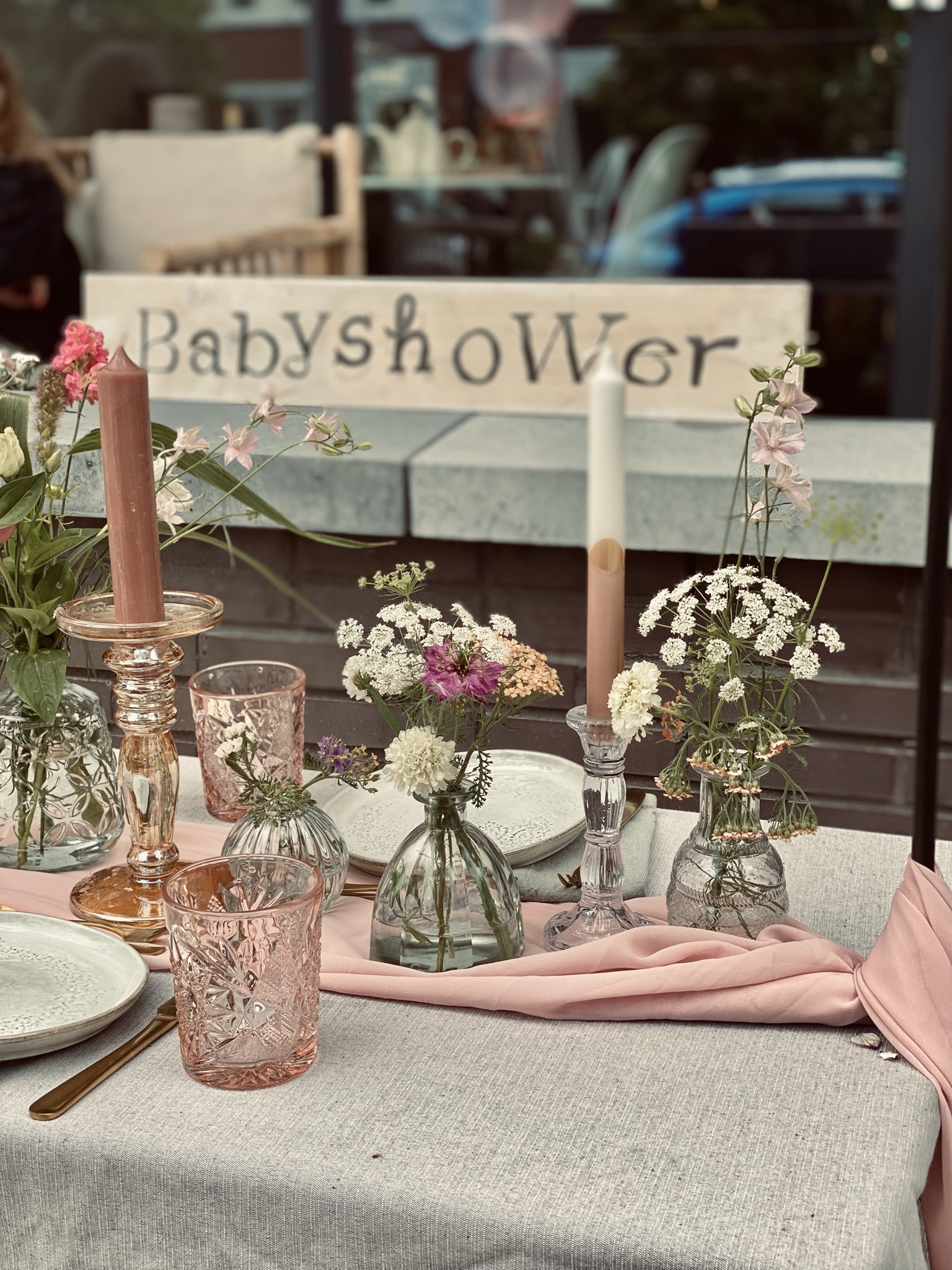 Babyshower styling