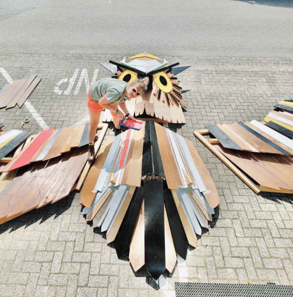 Decorbouw bij Eventmaat vogel van creerendeheren