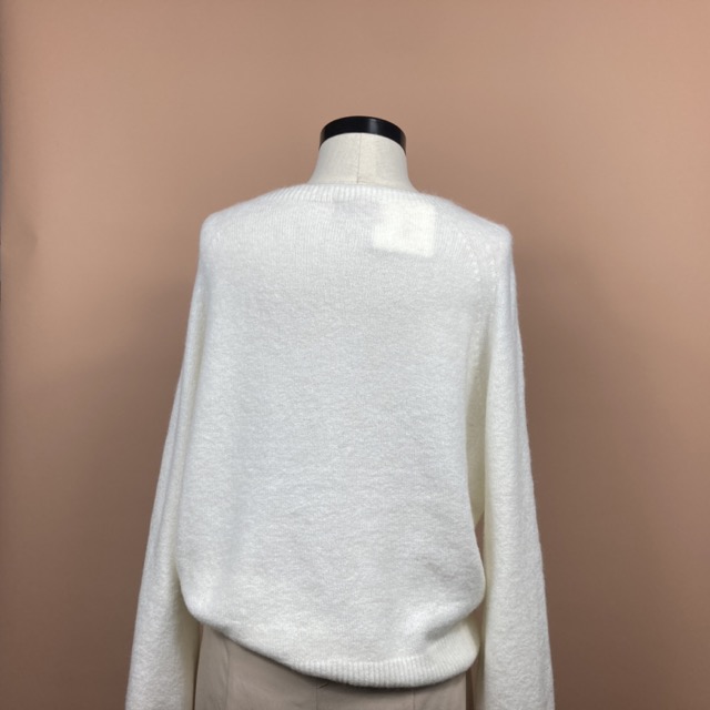 Trui Alexandre Laurent 8824 Roomwit Viscose | Één Maat - Afbeelding 3